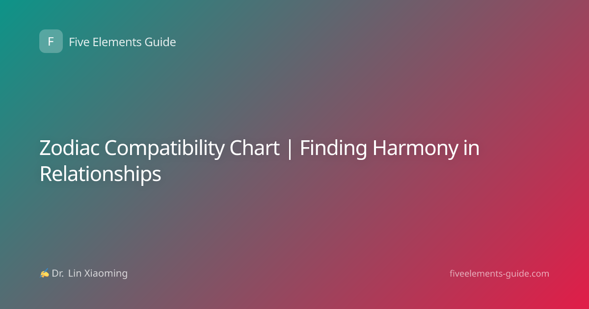 Zodiac Compatibility Chart | Finding Harmony in Relationships