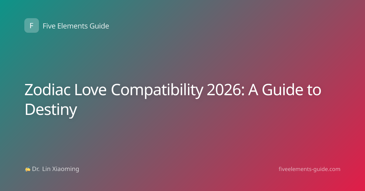 Zodiac Love Compatibility 2026: A Guide to Destiny