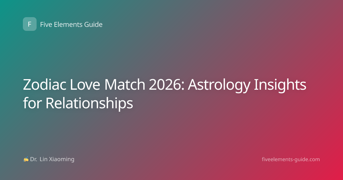Zodiac Love Match 2026: Astrology Insights for Relationships